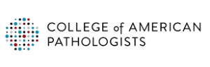 Logotipo do Colégio de Patologistas Americanos