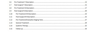 IASLC Malignant Pleural Mesothelioma Staging Project, Data Elements