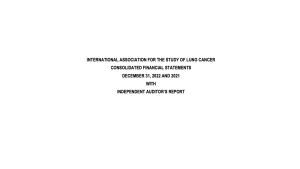 2022 Consolidated Financial Statement