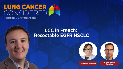 LCC in French: Resectable EGFR NSCLC