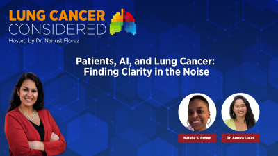 Patients, AI, and Lung Cancer Finding Clarity in the Noise