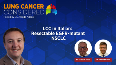 LCC in Italian Resectable EGFR-mutant NSCLC