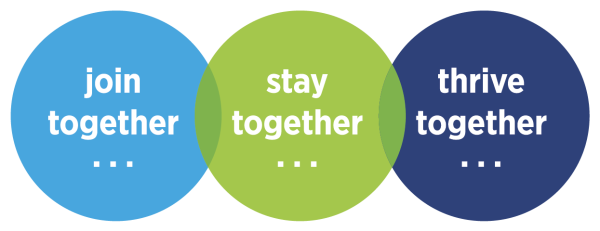 Join together graphic