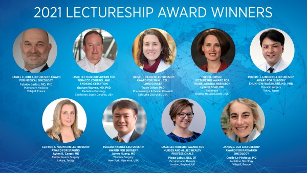 2021 Lectureship award winners
