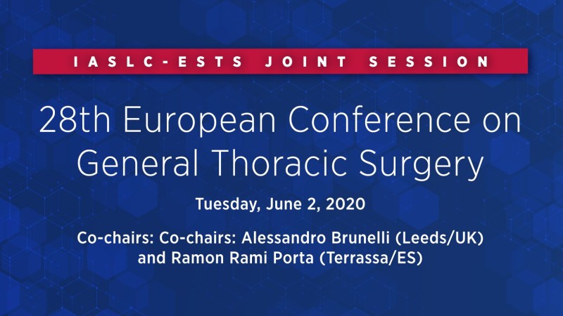 IASLC-ESTS Joint Session Banner Image IASLC-ESTS Joint Session Banner Image