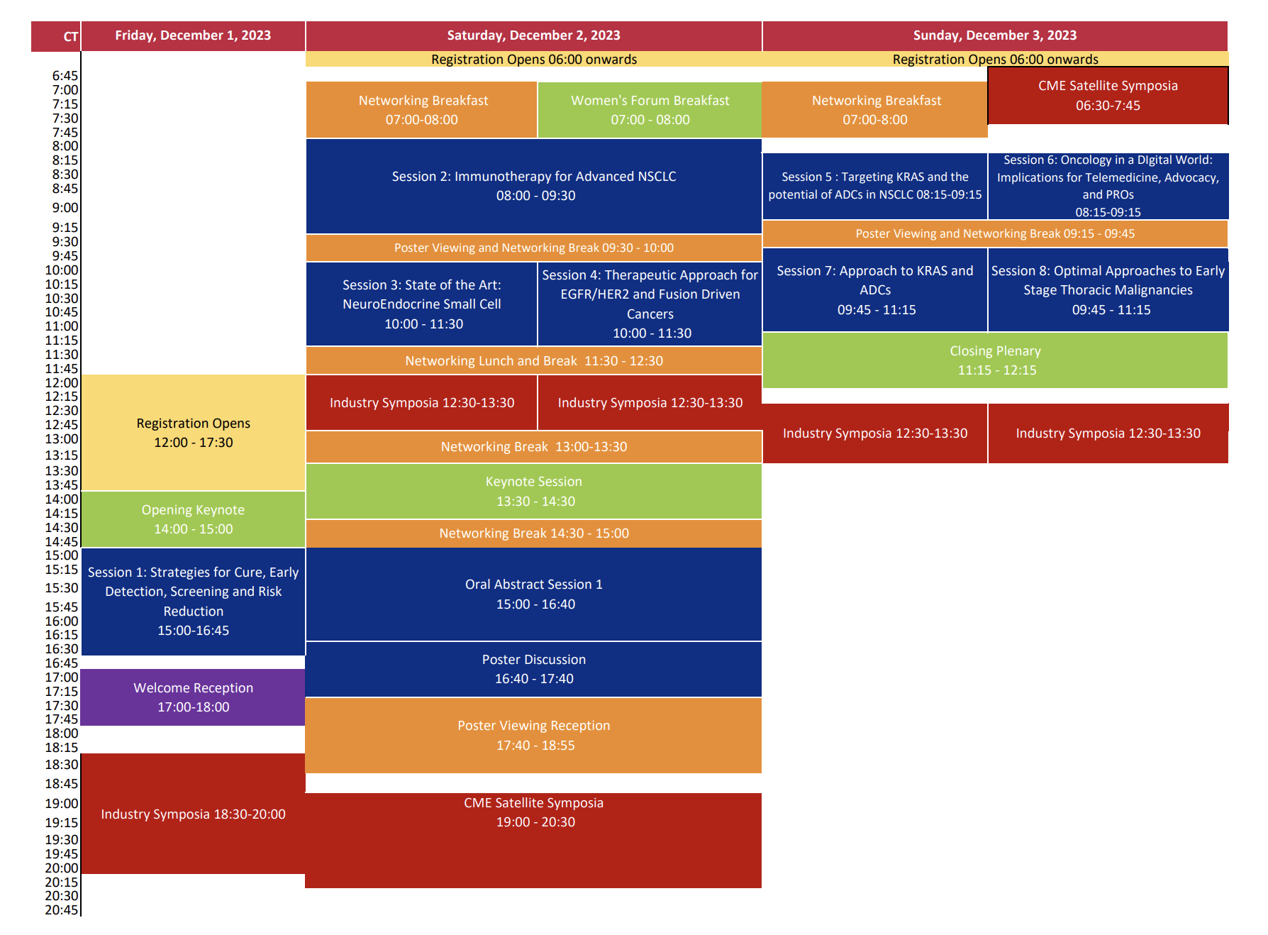 NACLC 2023 Program at a Glance