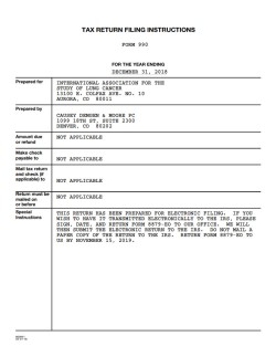 2018 Form 990