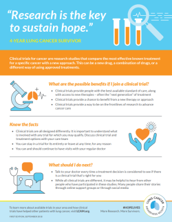 Patient Card - Clinical Trial