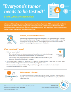 Patient Card - Precision Medicine