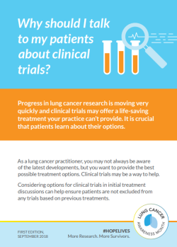 Provider Card - Clinical Trial