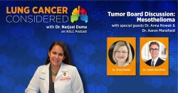 Discussão do Tumor Board: Mesotelioma