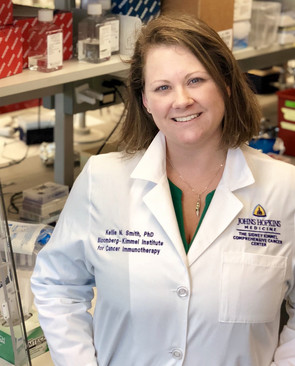 Kellie Smith in JH lab