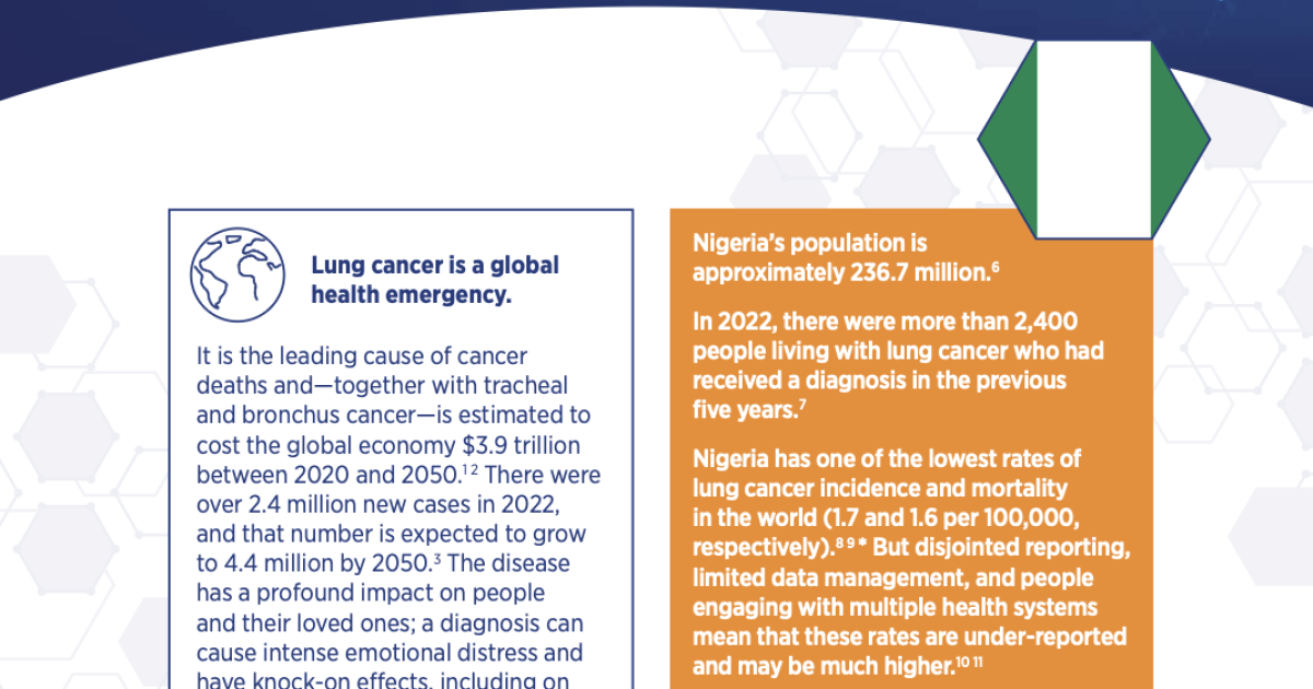 Lung Cancer Care in Nigeria | IASLC