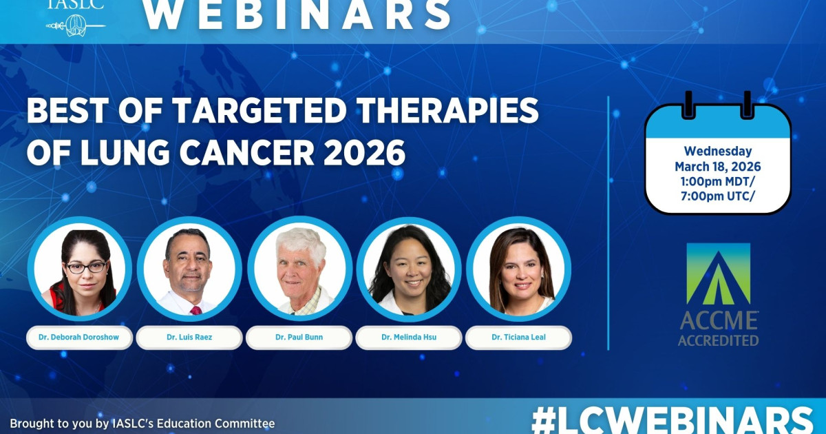 Best of Targeted Therapies of Lung Cancer 2026 | IASLC